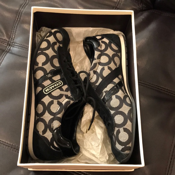 Coach Shoes - Black Coach Sneakers